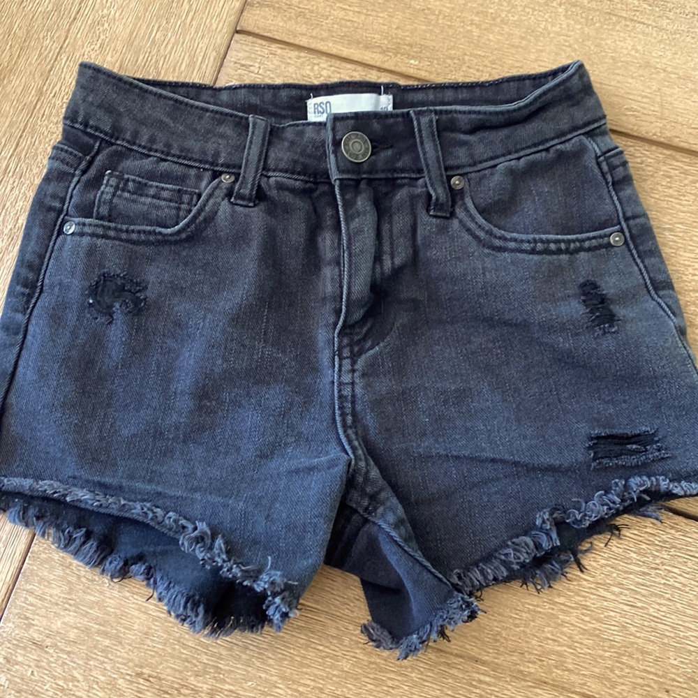 Girls RSQ Black shorts size 10